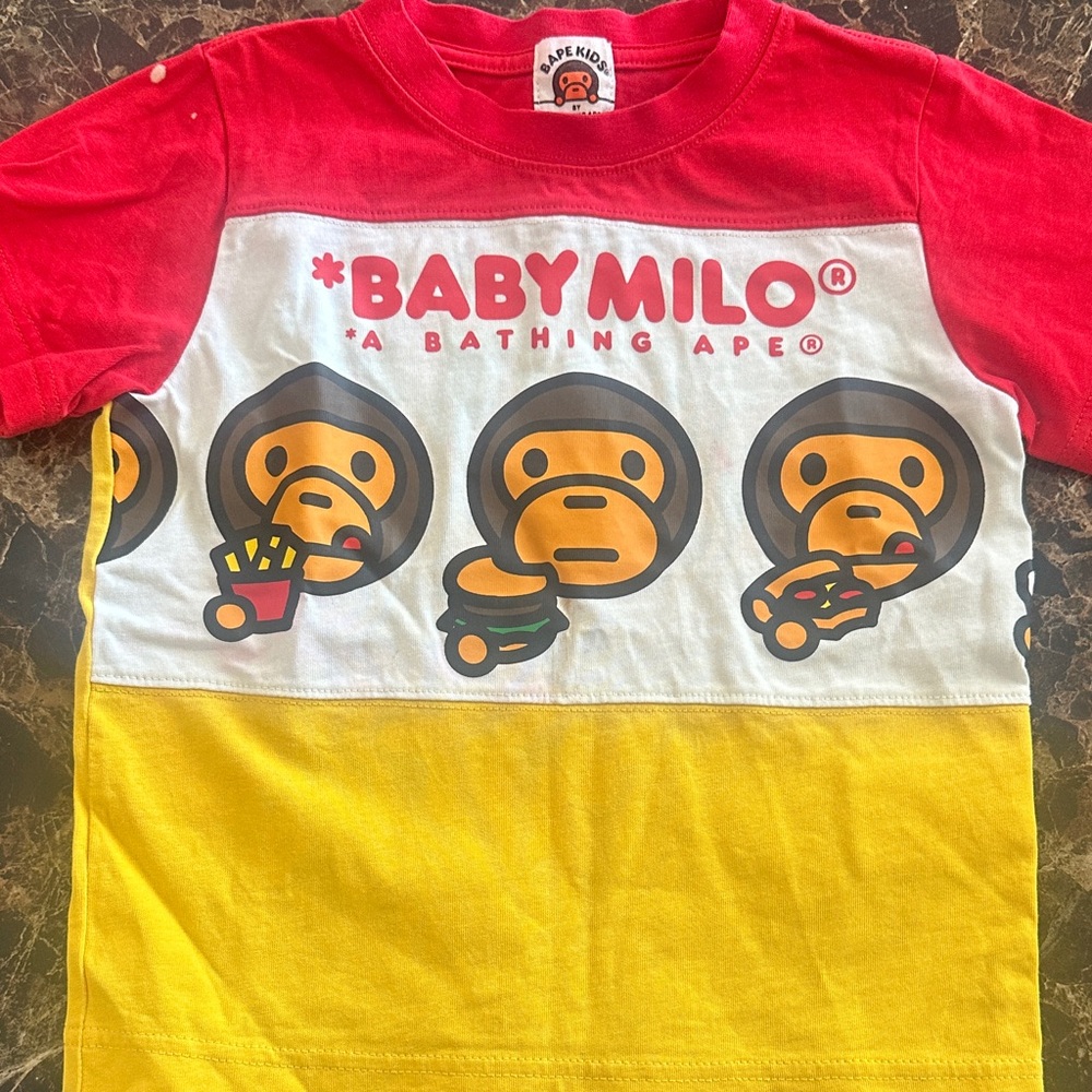 Baby Milo A Bathing Ape Kids T-Shirt